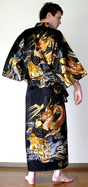 японское мужское кимоно, хлопок 100%
