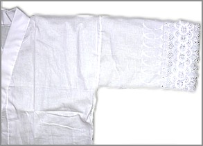 нижнее кимоно для кендоги, деталь