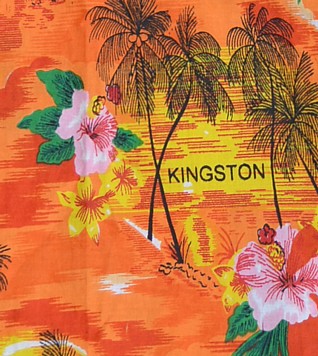 рисунок ткани мужской пляжной рубашки