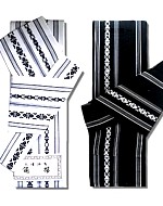 пояс оби с завязанным узлом