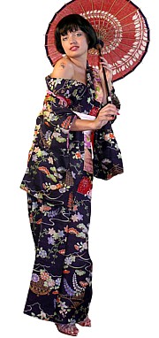 кимоно гейши, шелк, 1920-е гг.