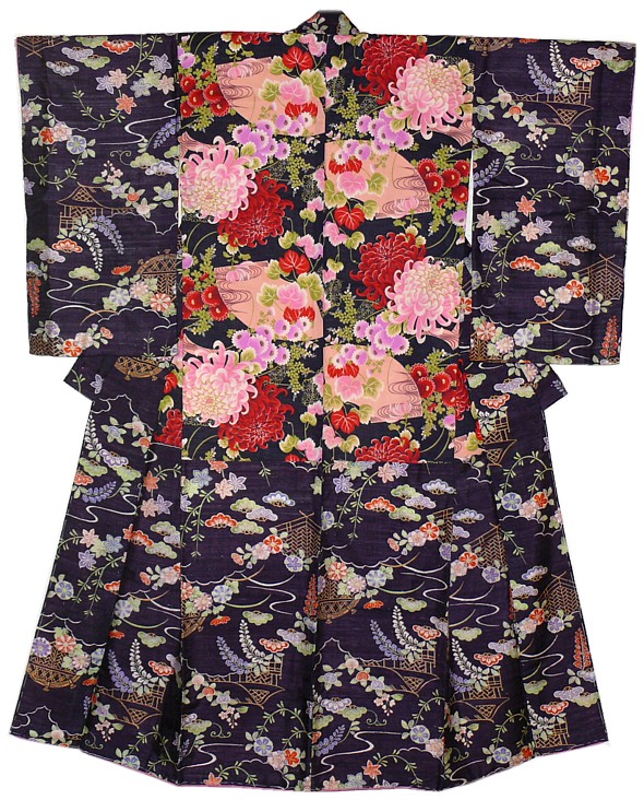 кимоно, шелк, 1920-е гг.