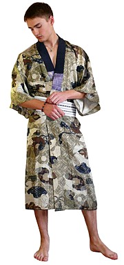 мужское традиционное кимоно