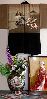 японское мужское хаори, шелк, 1940-е гг.