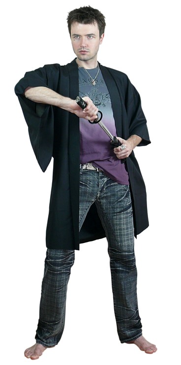 мужское шелковое хаори, 1920-30-е гг.