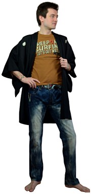 мужское хаори, шелк, 1930-е гг.