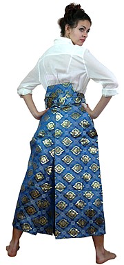 хакама из парчи