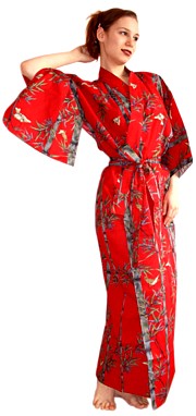 японское кимоно из хлопка