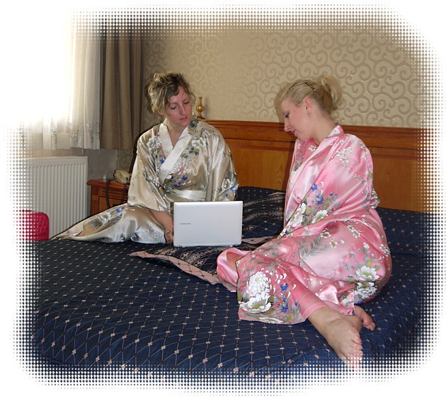 японсие шелковые кимоно