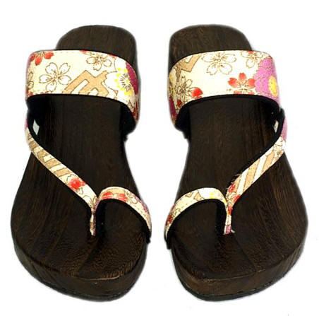 женская обувь из дерева, Япония, ручная работа