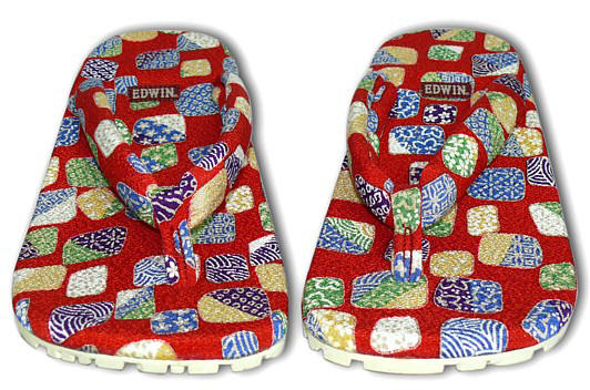 японская традиционная обувь сэтта